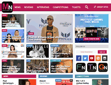 Tablet Screenshot of music-news.com